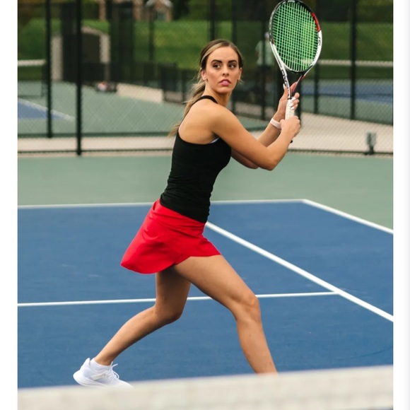 Red grand slam skirt - Picture 4 of 4